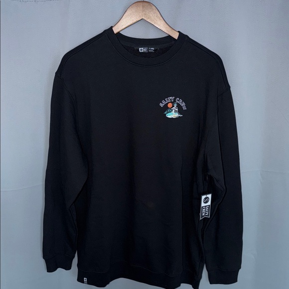 Salty Crew Other - Salty Crew Black Crew Neck Coastal Skater NWT